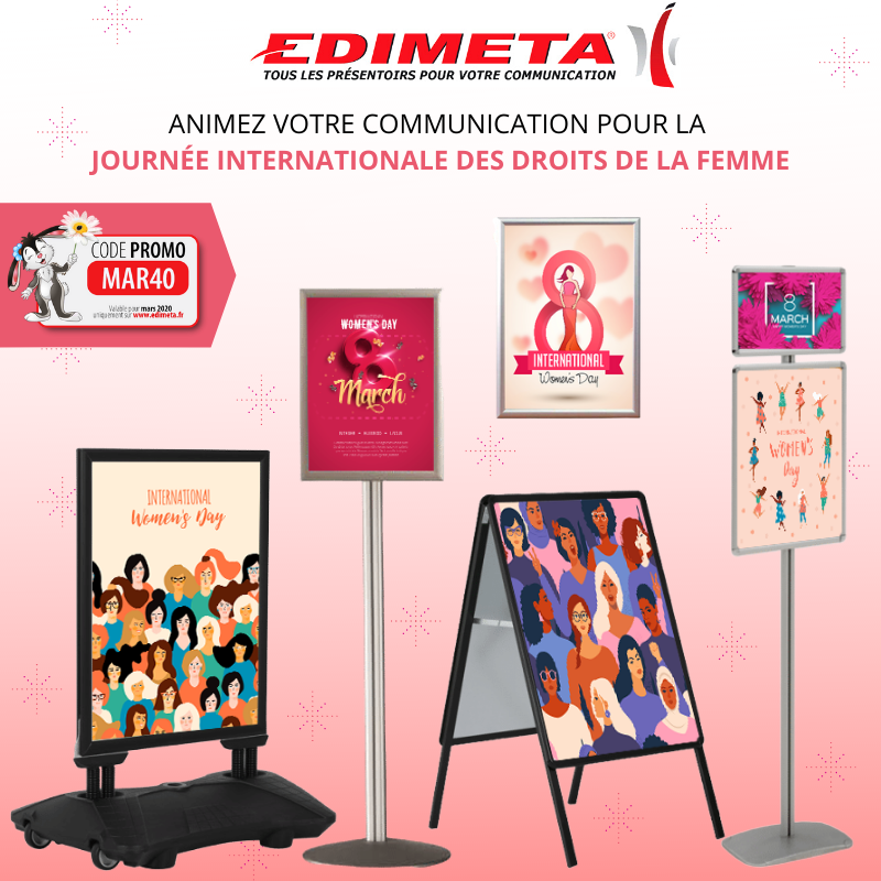 Edimeta - Journée des Droits de la Femme avec Edimeta !