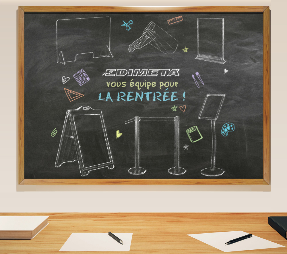 Edimeta - Fabricant et distributeur de PLV et signalétique Paris
