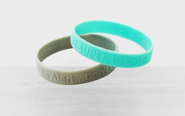 Graphic' Estuaire - Marquage personnalisé bracelet en silicone